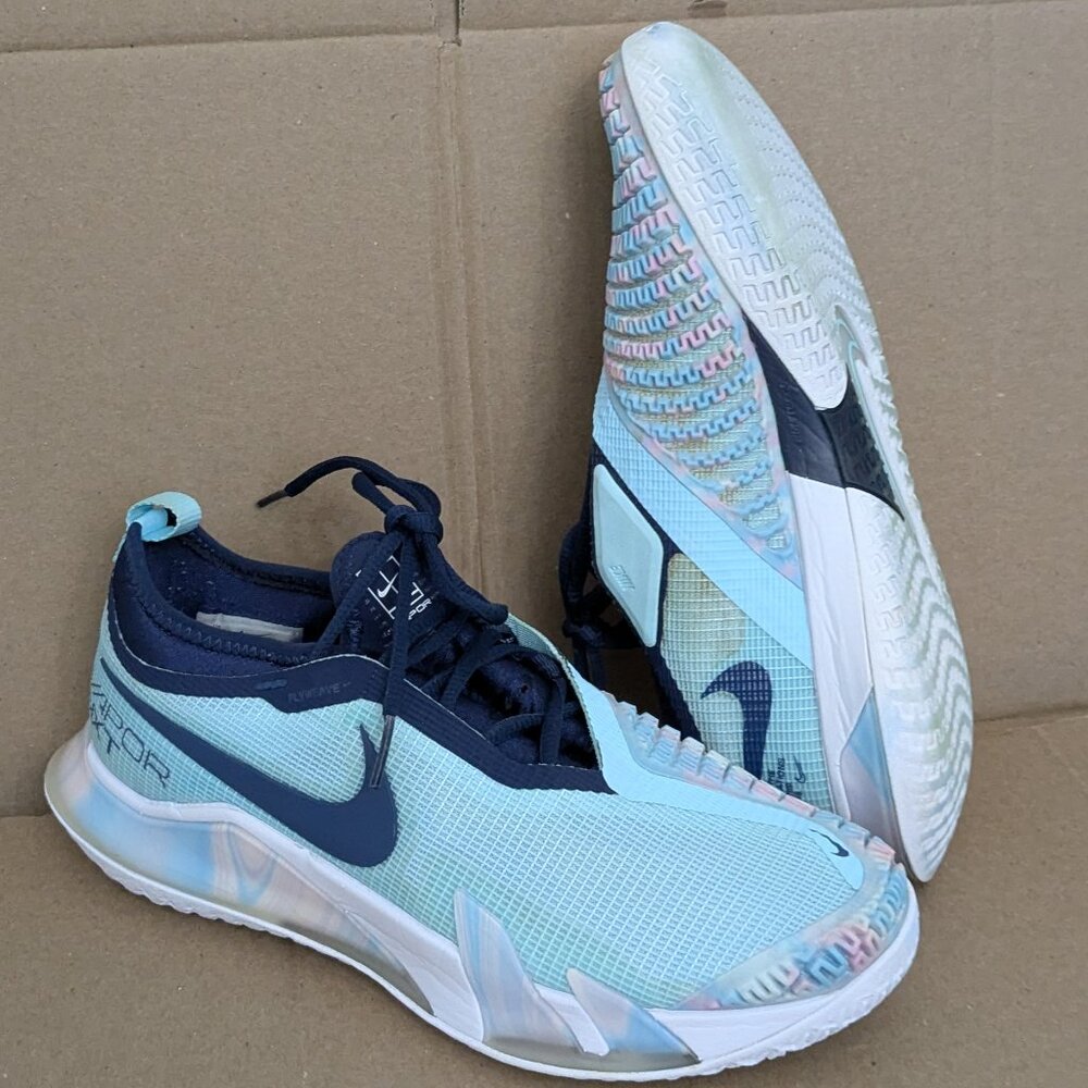 Nike Court React Vapor Nxt Glacier Ice Midnight N… - image 4